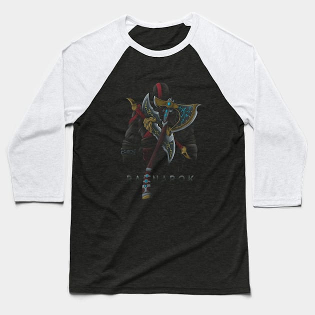 Gods Slayer - God Of War Baseball T-Shirt by witart.id